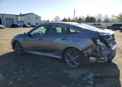 2020 Honda Civic Ex z USA, uszkodzony, nr VIN 19XFC1F36LE217993